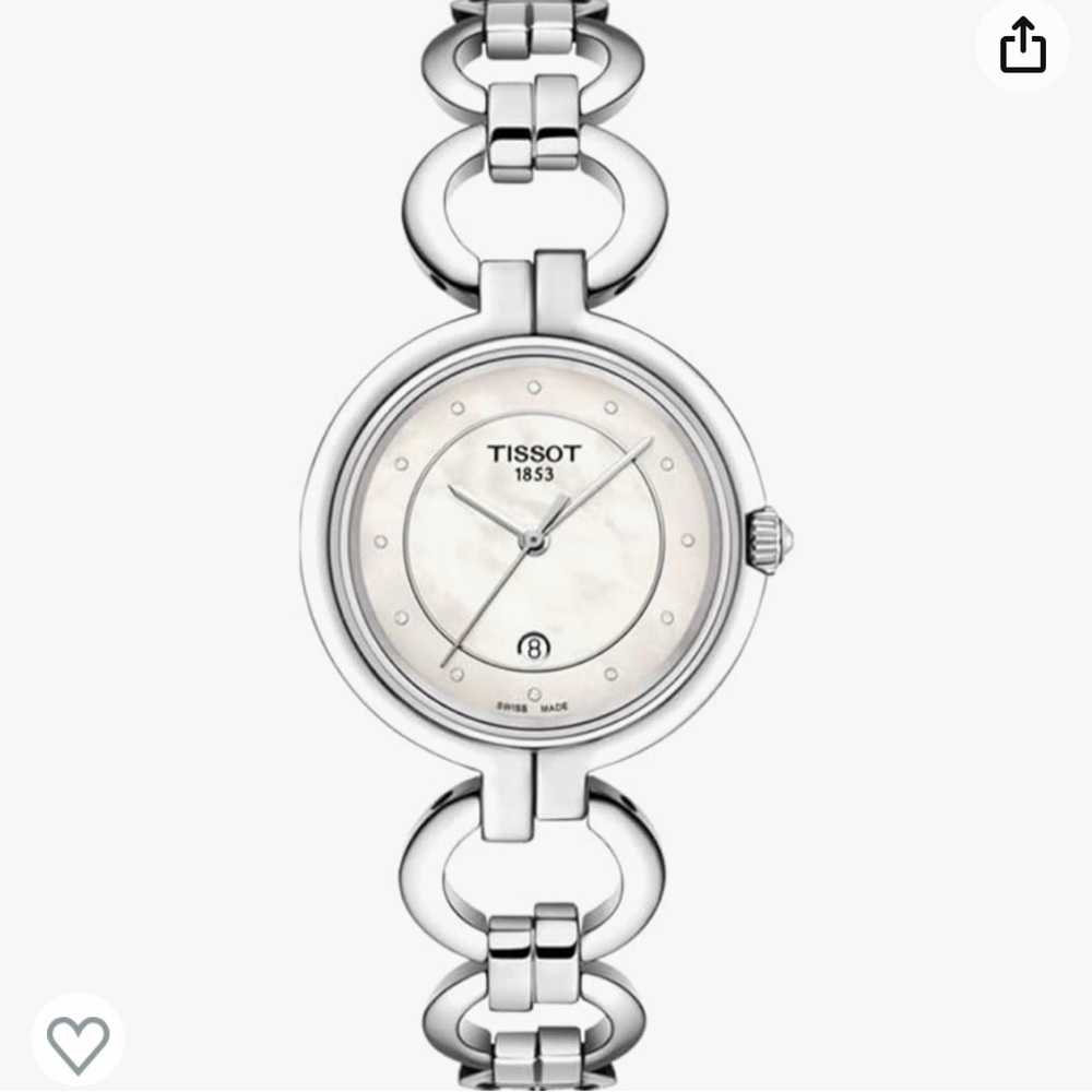 Tissot mother of Pearl ladies bracelet watch